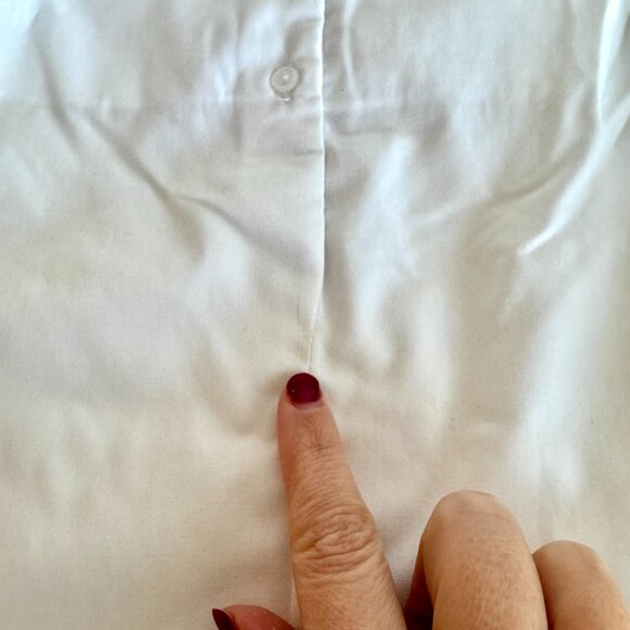 Petit Ami Christmas Smocked Romper 6 Months White Holiday Outfit Stockings - Picture 10 of 11